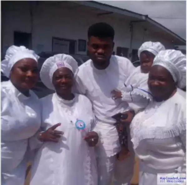 See Photos Of Nigerian Celebrities That Once Attended White Garment Churches